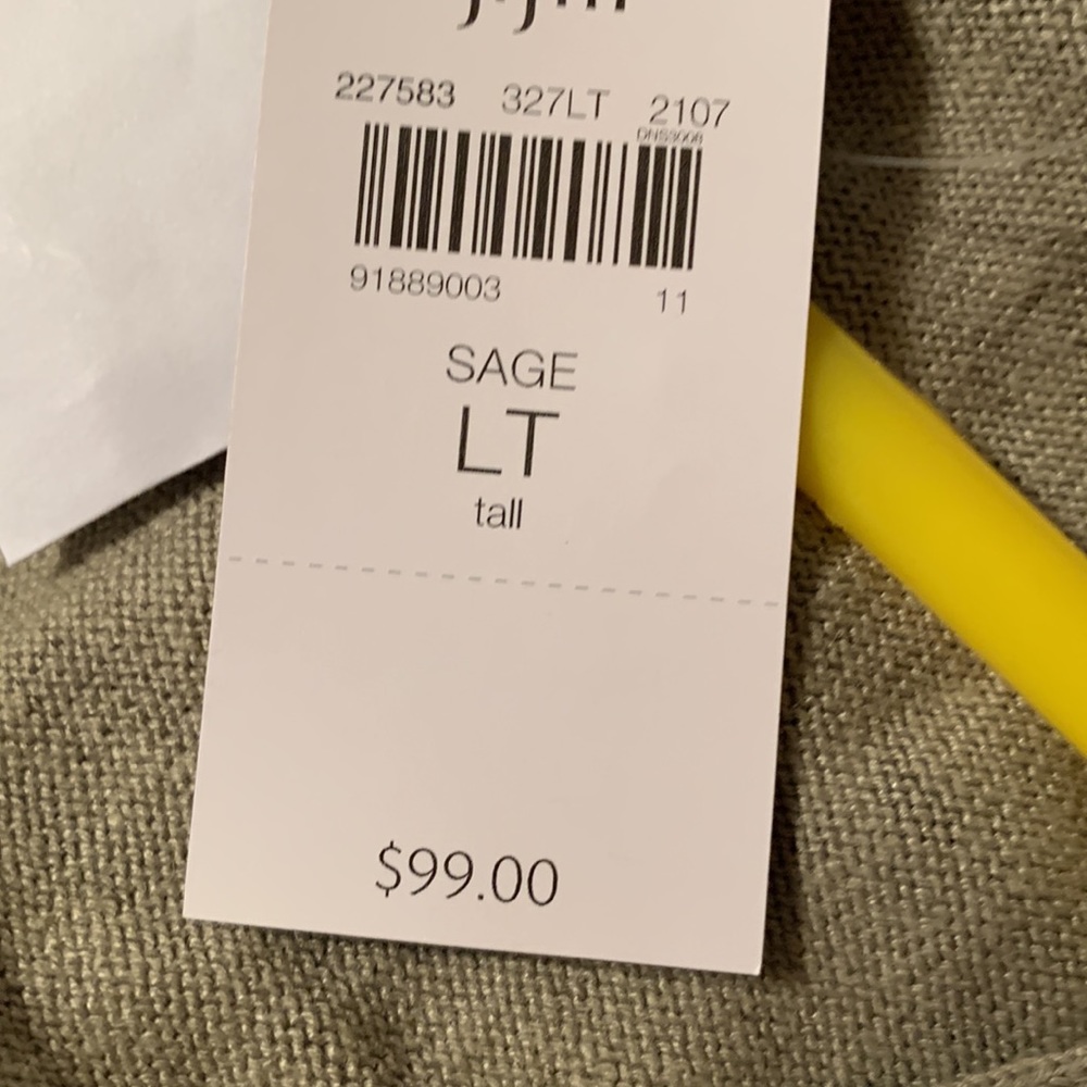 J Jill Linen blend long sweater - Picture 6 of 6